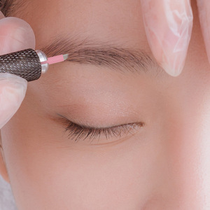 Wholesale Price 0.15mm <strong>Pink</strong> Embroidery Eyebrow Tattoo Handmade <strong>Needle</strong> Blades - Product Image 6