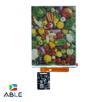 Dapat dibaca di bawah sinar matahari 13,3 inci 1200*1600 Spectra 6 E6 Antarmuka SPI Penuh Warna Daya Ultra Rendah 180 °   Layar E-ink E-Paper Sudut Pandang Lebar