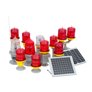 Pista Nav <span class=keywords><strong>Led</strong></span> Aircraft Powered Navigation Telecom Advertencia Obstrucción de batería Luz de aviación <span class=keywords><strong>solar</strong></span> baja para grúa torre - Product Image 5