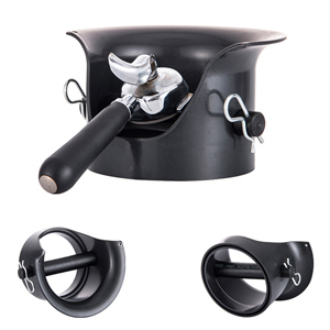 Caja de desechos comercial para barista de espresso, tipo pedestal, con bolsas de basura y toallas - Product Image 6