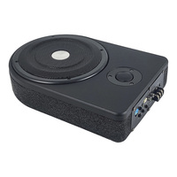 Subwoofer de voiture 8 pouces, audio de voiture, mince, sous siège, amplificateur intégré, tweeter à bobine simple, 600W, basses puissantes, qualité cuir et bois, direct usine