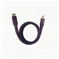 Kabel Pengisian Daya Magnetik Tipe-C ke Tipe-C A-bst Factory New Type, Berbahan Nilon Kepang, 60W 100W 240W, Pengisian Cepat untuk iPhone 18