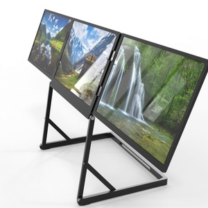 Ba màn hình Màn hình tricreate Lite 14 inch Quad màn hình mở rộng IPS Type-C Kết nối tricreate triplescreen hiển thị - Product Image 3