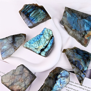 Vendita calda Natrual taglio <span class=keywords><strong>di</strong></span> cristallo curativo fatto a mano artigianato <span class=keywords><strong>pietra</strong></span> Labradorite lastra <span class=keywords><strong>grezza</strong></span> per gioielli materiali - Product Image 1