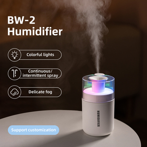 180ml siêu âm mini độ ẩm không khí đầy màu sắc xách tay mini độ ẩm khuếch tán cho phòng ngủ - Product Image 1