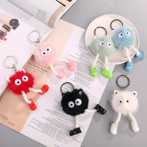 Porte-clés mignon en peluche elfe anime pour femme, breloque de sac à dos tendance, accessoires, pompon de voiture, cadeau pour les amoureux, bijoux - Product Image 4