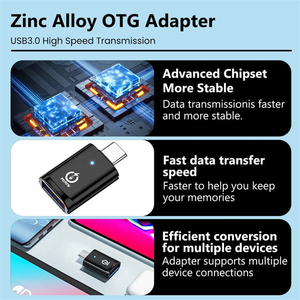 Adaptateur OTG <span class=keywords><strong>USB</strong></span> vers Type-C pour iPhone 15 Pro Max, MacBook, Huawei : Connectez <span class=keywords><strong>clé</strong></span> <span class=keywords><strong>USB</strong></span>, lecteur flash, souris, clavier à votre téléphone ou ordinateur - Product Image 6