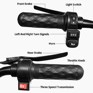 Bicicleta Eléctrica Urbana Híbrida 750W 48V con Portaequipajes y Envío Gratis - Llantas Anchas/Adulto - Product Image 6