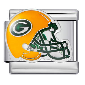 สร้อยข้อมือสไตล์อิตาลีแบบเชื่อมต่อกัน ลายหมวกกันน็อคฟุตบอล ถุงมือชกมวย เบสบอล หัวใจ หูฟัง  สำหรับใส่กับสร้อยสแตนเลสขนาด 9 มม. ของขวัญ DIY - Product Image 5