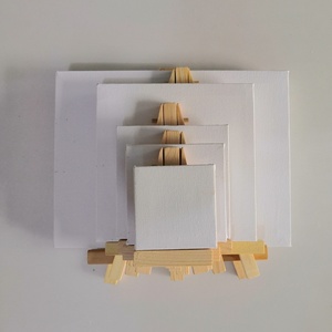 Ensemble de chevalets pliables multi-spécifications pour mini-peintures à l'huile de bureau, avec support plat et chevalet en toile – Vente en gros - Product Image 3