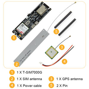 Carte de développement <span class=keywords><strong>LILYGO</strong></span> <span class=keywords><strong>TTGO</strong></span> <span class=keywords><strong>T</strong></span>-SIM7000X ESP32 avec 4/16 Mo de mémoire Flash, module WiFi Bluetooth GPS <span class=keywords><strong>SIM7000G</strong></span> SIM7000JC, fonctionnement RTOS - Product Image 6