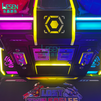 Nouvelle conception de modèle de machine de jeu de tir à monnayeur pour 2 joueurs, simulateur de jeu de tir électronique pour parc d'attractions