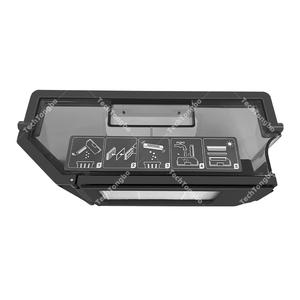 Bac à poussière et filtre Hepa à vide automatique noir pour accessoires d'aspirateur robotique <span class=keywords><strong>Ecovacs</strong></span> <span class=keywords><strong>X1</strong></span> OMNI / <span class=keywords><strong>X1</strong></span> <span class=keywords><strong>TURBO</strong></span>/ <span class=keywords><strong>X1</strong></span> PLUS - Product Image 4