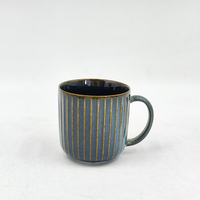 Vaisselle Japonaise en Porcelaine Bleue, Bol, Cuillère, Soucoupe, Assiette, Vaisselle, Batterie de Cuisine en Céramique, Vente en Gros