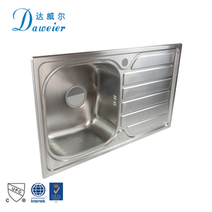 Alta calidad de encargo al por mayor de acero inoxidable Rectangular <span class=keywords><strong>independiente</strong></span> <span class=keywords><strong>fregadero</strong></span> de la cocina - Product Image 5