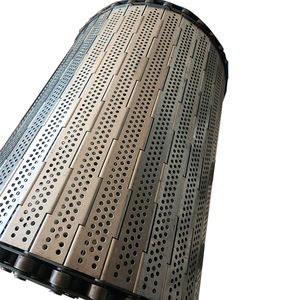 Gıda Konveyör Bandı 2mm Delik Çapı Sıhhi PVC Endüstriyel Yüksek Hızlı Hafif Hizmet Tipi Korozyona Dayanıklı - Product Image 4