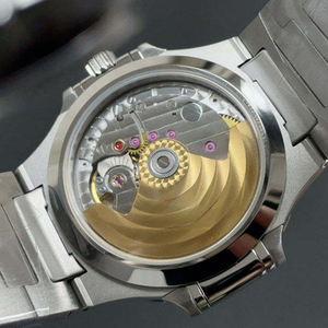Montres mécaniques automatiques en acier inoxydable de haute qualité pour femmes, série 5711, mouvement 9015, cadran à aiguilles de 35,2 mm, montre sertie de diamants - Product Image 3