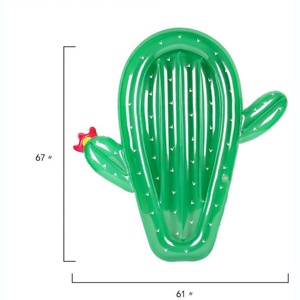 Custom PVC Swimming <b>Pool</b> Cactus Floats air Mattress Water Floating Bed for Adults with Inflatable <b>Pool</b> Floats - Product Image 6