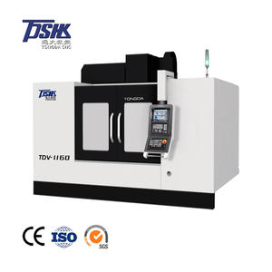 مركز تشغيل عمودي ثلاثي المحاور TDV1160 CNC مع نظام تحكم SYNTEC Fanuc، آلة طحن CNC عالية الدقة - Product Image 1