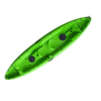 Kayak double en plastique LLDPE de 360 cm, populaire, pour loisirs et compétitions, type sit-on-top