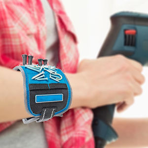 Venta Directa de Fábrica: Brazalete Magnético para Carpintero, Resistente al Agua, Correa Ajustable, Multifuncional, para Sujetar Tornillos, Clavos y Brocas - Product Image 1