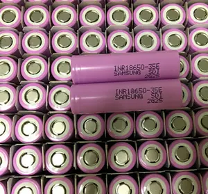 SDI 100% realmente Original INR18650 35E 3,6 V 3500mAh batería recargable de iones de litio de alta capacidad 10A descarga para SAMSUNG 1865