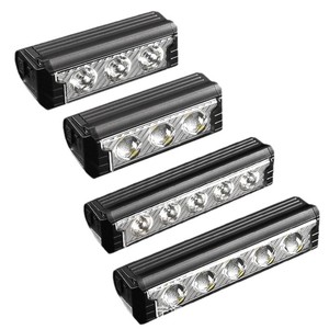 Taikoo Hợp kim nhôm đường xe đạp tay lái có thể sạc lại siêu sáng đèn xe đạp leo núi đêm cưỡi xe đạp ánh sáng cho MTB - Product Image 6