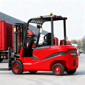 新しい電気ミニフォークリフト1.5トン-4トン電気フォークリフトリーチ3M-6M - Product Image 3