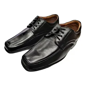 Scarpe Eleganti da Uomo Enzo Frini Modello 1600 Oxford Classico in Pelle con Lacci per Ufficio e Occasioni Formali - Product Image 4