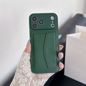 Funda de cuero tipo cartera para iPhone 17 Pro Max 16 15 14 13 12 11 18 Pro SE, funda con tapa abatible - Product Image 5
