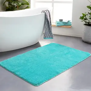 Alfombra de baño absorbente antideslizante, producto al por mayor de China, alfombras de baño, alfombrillas de baño de microfibra para baño 2023