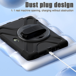 Funda Resistente a Golpes para Tablet <span class=keywords><strong>Samsung</strong></span> <span class=keywords><strong>Galaxy</strong></span> <span class=keywords><strong>Tab</strong></span> Active 5 <span class=keywords><strong>Pro</strong></span> 10.1 con Correa de Mano y Correa para el Hombro, Soporte Incorporado - Product Image 6