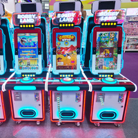 Distributeur automatique commercial Kising pour intérieur, machine d'arcade à monnayeur pour enfants avec lumières clignotantes, personnalisable, vente en gros usine
