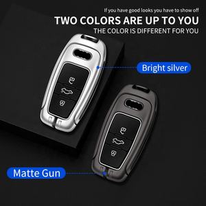 Couverture de <span class=keywords><strong>clé</strong></span> en alliage de zinc en gros Logo de voiture personnalisé Prix d'usine Convient à la plupart des clés de voiture Couverture de <span class=keywords><strong>clé</strong></span> en métal avec <span class=keywords><strong>porte</strong></span>-clés - Product Image 4