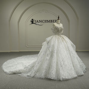 Robe de mariée bouffante en cristal Sweetheart Crystal Puffy de Jancember GT26009 pour femmes - Product Image 2