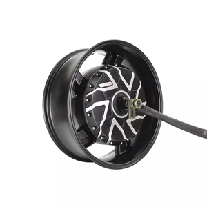High Power Electric Motorcycle Dc Motor 17X6.0inch 12000W 96V Hub Motor Controller Power <strong>Train</strong> <strong>Kits</strong> - Product Image 5