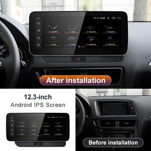 Stwei Snapdragon665 8g 128g Android14 Carplay sans fil Auto pour Audi 09-16 Q5 Lecteurs vidéo de voiture GPS Navigation Bluetooth Android - Product Image 2