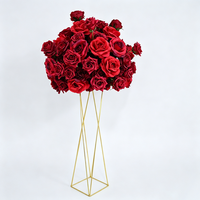 Boule de fleurs artificielle professionnelle sur mesure pour mariage, haute simulation, boule florale artificielle