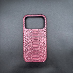Funda protectora de teléfono con patrón de piel de serpiente de gama alta, último estilo de moda, adecuada para fundas de teléfono <span class=keywords><strong>iPhone</strong></span> 17 <span class=keywords><strong>Pro</strong></span> <span class=keywords><strong>Max</strong></span> 16 15 14. - Product Image 5