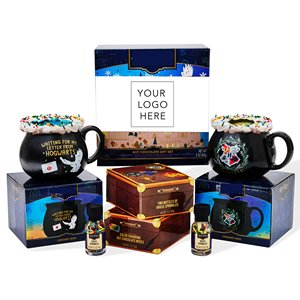 Ensemble cadeau de chocolat chaud changeant de couleur, tasses personnalisées, style félicitations pour fête de famille - Product Image 1