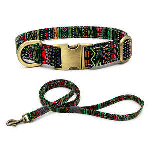 Accesorios para mascotas, lienzo doble, bohemio, <span class=keywords><strong>collar</strong></span> de perro de diseño de muchos estilos, fabricante, nuevo - Product Image 5