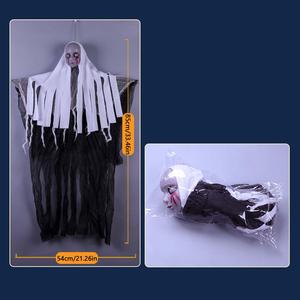 Décorations d'Halloween suspendues 85x54cm : Fantômes effrayants pour une ambiance horrifique, idéales pour arbres, maisons hantées, bars et fêtes. - Product Image 5