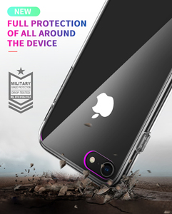 IVANHOE Soft TPU Bumper custodia rigida per PC trasparente per iPhone XR XS Max X 6 <span class=keywords><strong>6S</strong></span> 7 8 <span class=keywords><strong>Plus</strong></span> custodia protettiva antipolvere in Silicone - Product Image 4