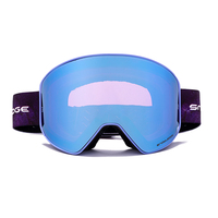 HUBO — lunettes de Protection Uv400 sphériques, sans cadre, verres photochromiques polarisés, personnalisés, Anti-brouillard, Ski drôles