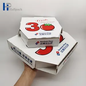 Özel tasarım baskılı Pizza kutusu gıda sınıfı paketleme karton kutu