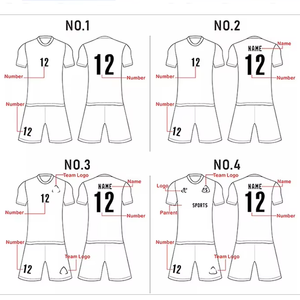 Maglia da Calcio Italiana Personalizzata all'Ingrosso, Uniforme da Allenamento, Abbigliamento S-4XL, Maglia da Calcio con Taglio Automatizzato - Product Image 3