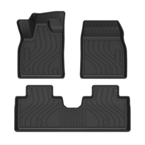 พรมปูพื้นรถยนต์ TPE สำหรับ <span class=keywords><strong>Ford</strong></span> Mustang Mach-E ปี <span class=keywords><strong>2022</strong></span>+ ป้องกันทุกสภาพอากาศ ชุดเต็ม 100% กันน้ำ ทำความสะอาดง่าย - Product Image 1