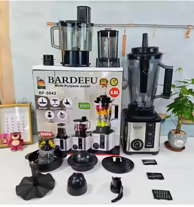 เครื่องปั่นน้ำผลไม้แบบพกพา 4500W ลดราคาพิเศษ พร้อมภาชนะ PC ฐานพลาสติก ABS 1 ถ้วย/2in1/6in1/8in1 220v ความจุ 2 ลิตร เสียงเบา - Product Image 5