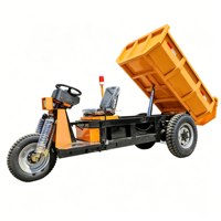 Mini-dumper électrique 1T 1.5T 2T 3T pour mine, petit camion à benne, tricycle électrique, mini-dumper électrique à vendre