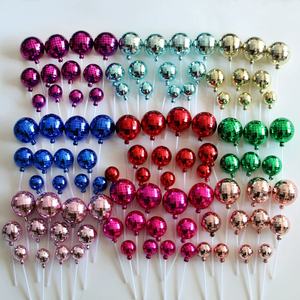 12 piezas/paquete <span class=keywords><strong>de</strong></span> Adornos <span class=keywords><strong>de</strong></span> Pastel <span class=keywords><strong>de</strong></span> Bola <span class=keywords><strong>de</strong></span> Discoteca <span class=keywords><strong>de</strong></span> Plástico, Decoraciones <span class=keywords><strong>de</strong></span> Pastel <span class=keywords><strong>de</strong></span> Feliz <span class=keywords><strong>Cumpleaños</strong></span> <span class=keywords><strong>para</strong></span> Fiesta Temática <span class=keywords><strong>de</strong></span> Discoteca - Product Image 1